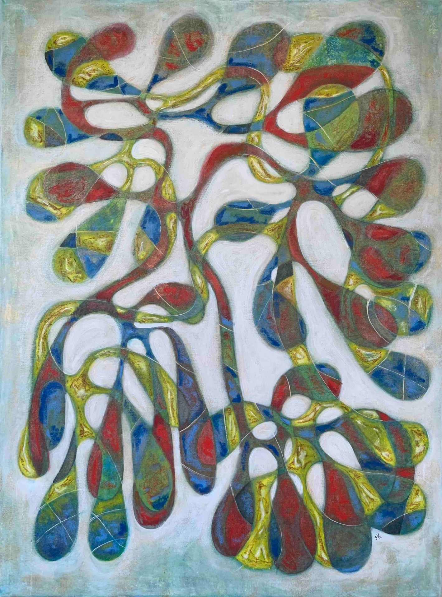 Mud stomping 120cm x 89cm x 3cm