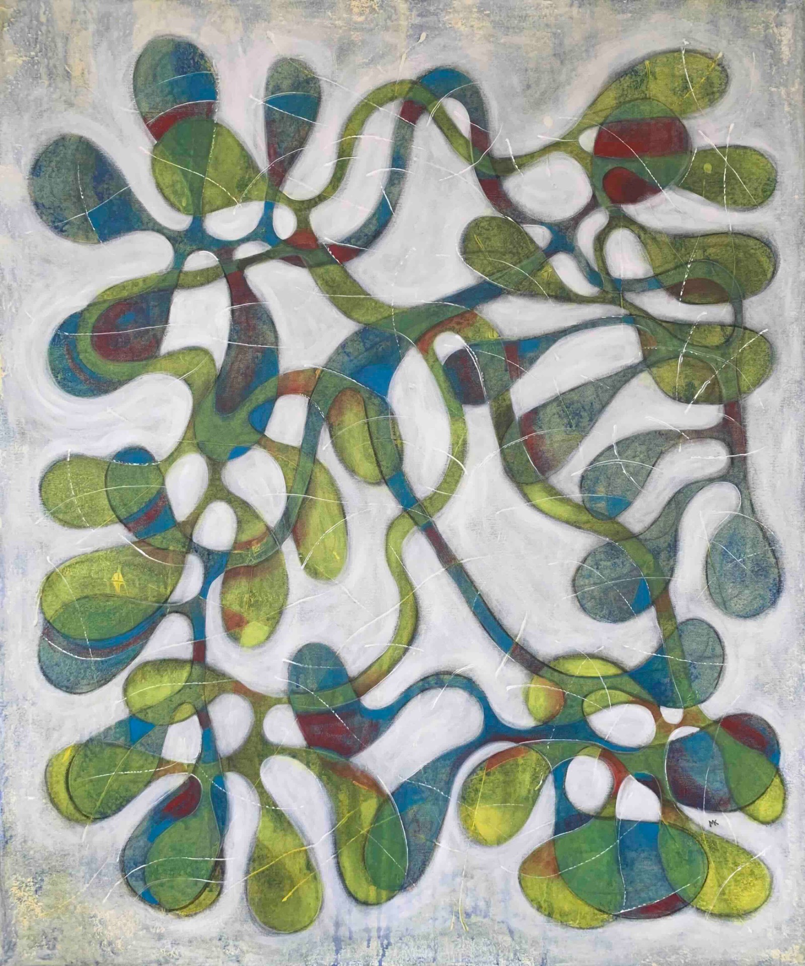 Percussion 120cm x 100cm x 3cm