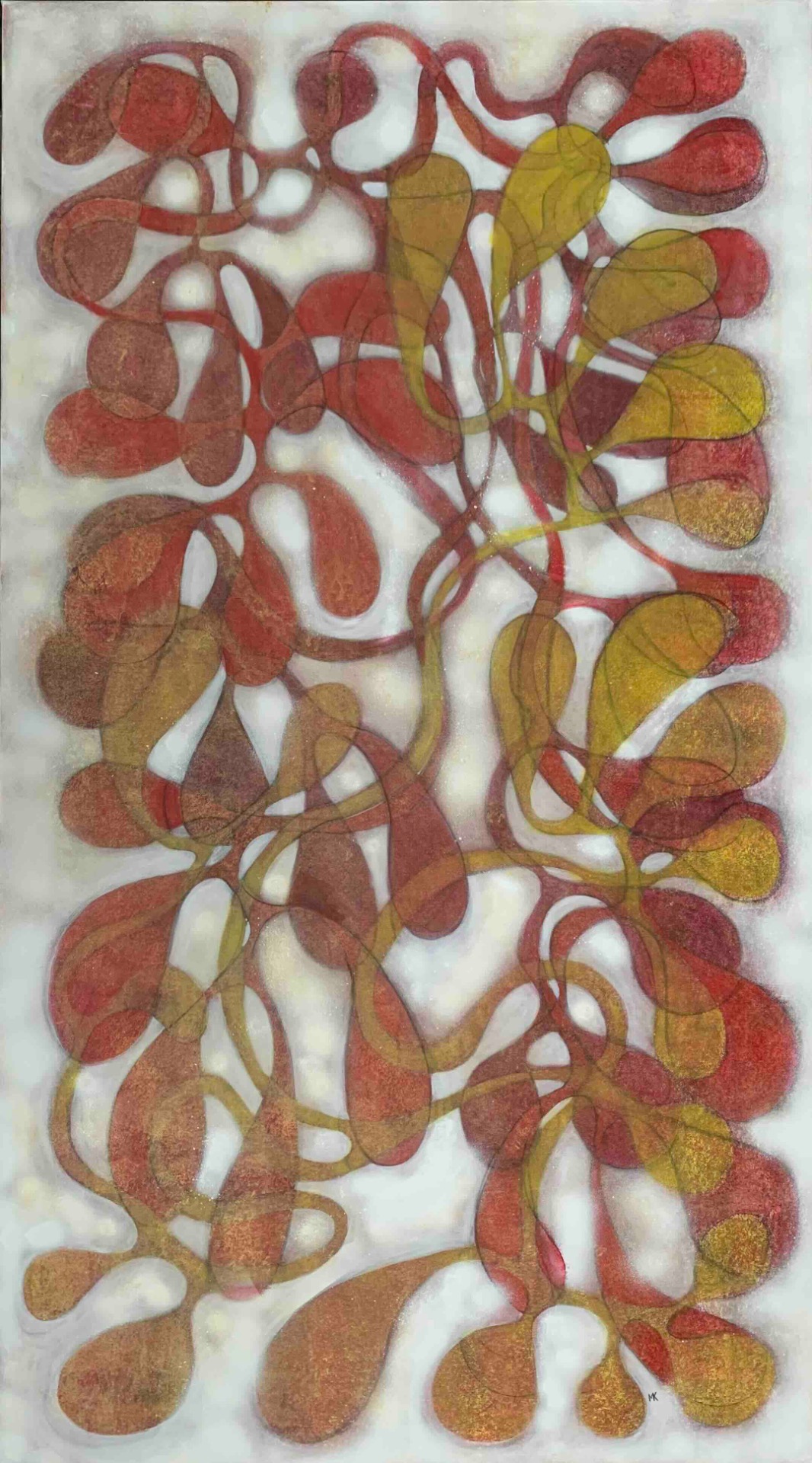 Broken chord 160cm x 89cm x 3cm
