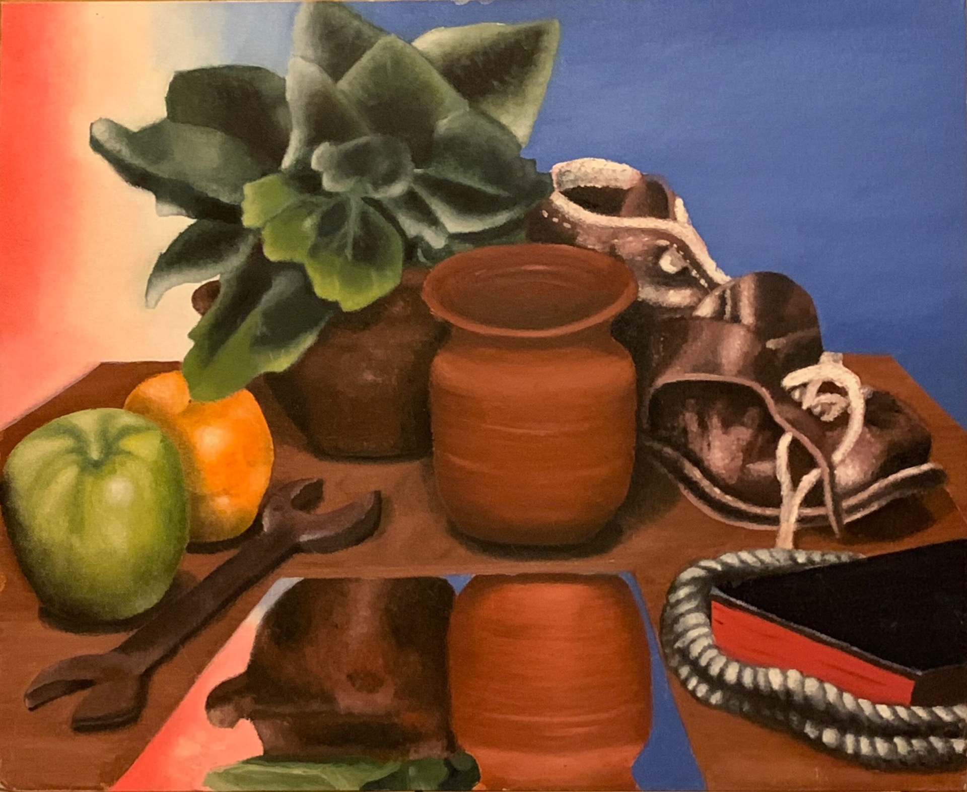Still Life 50cm x 61cm  (oil on canvas board)