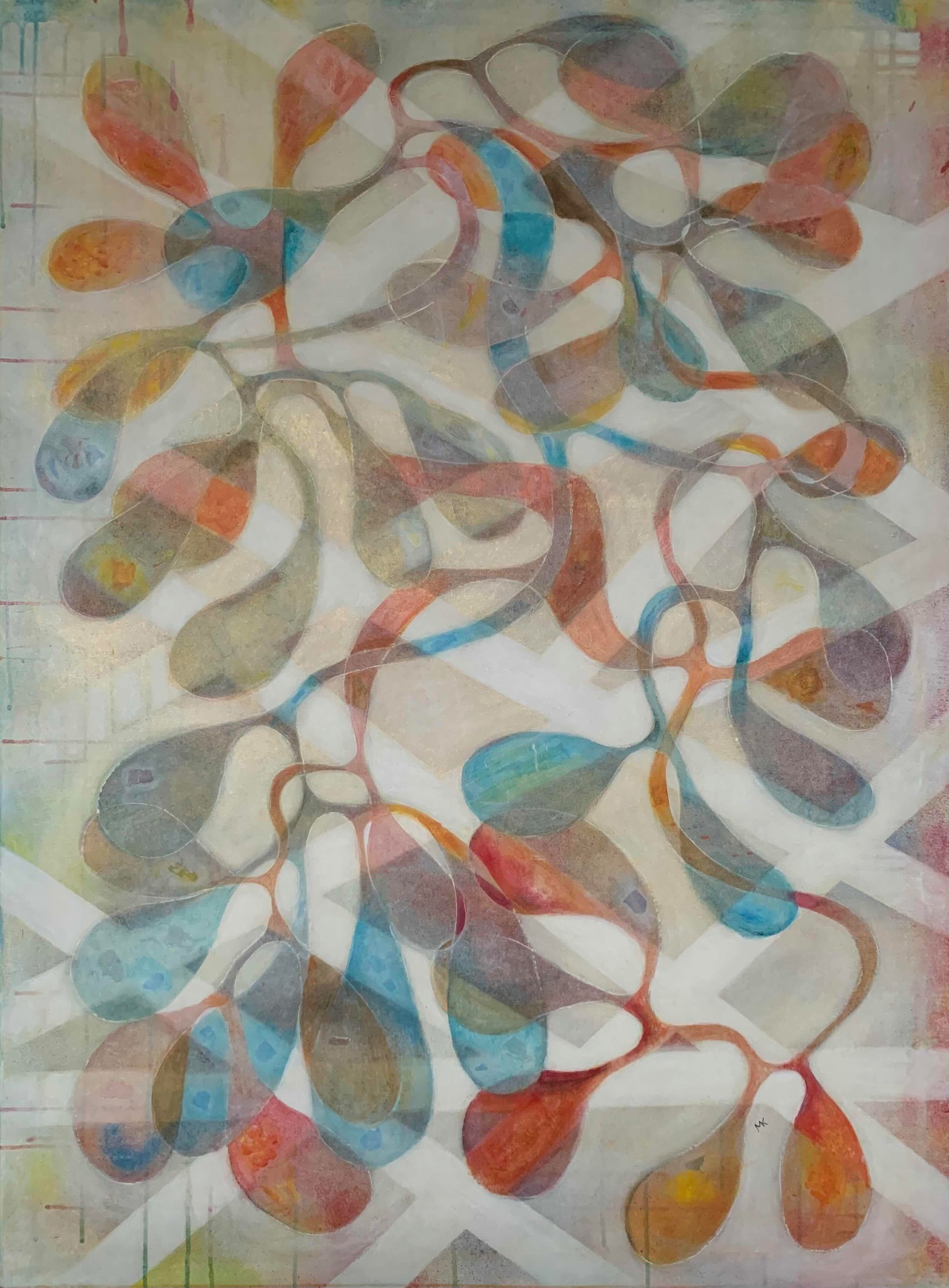 Light dance 120cm x 89cm x 3cm