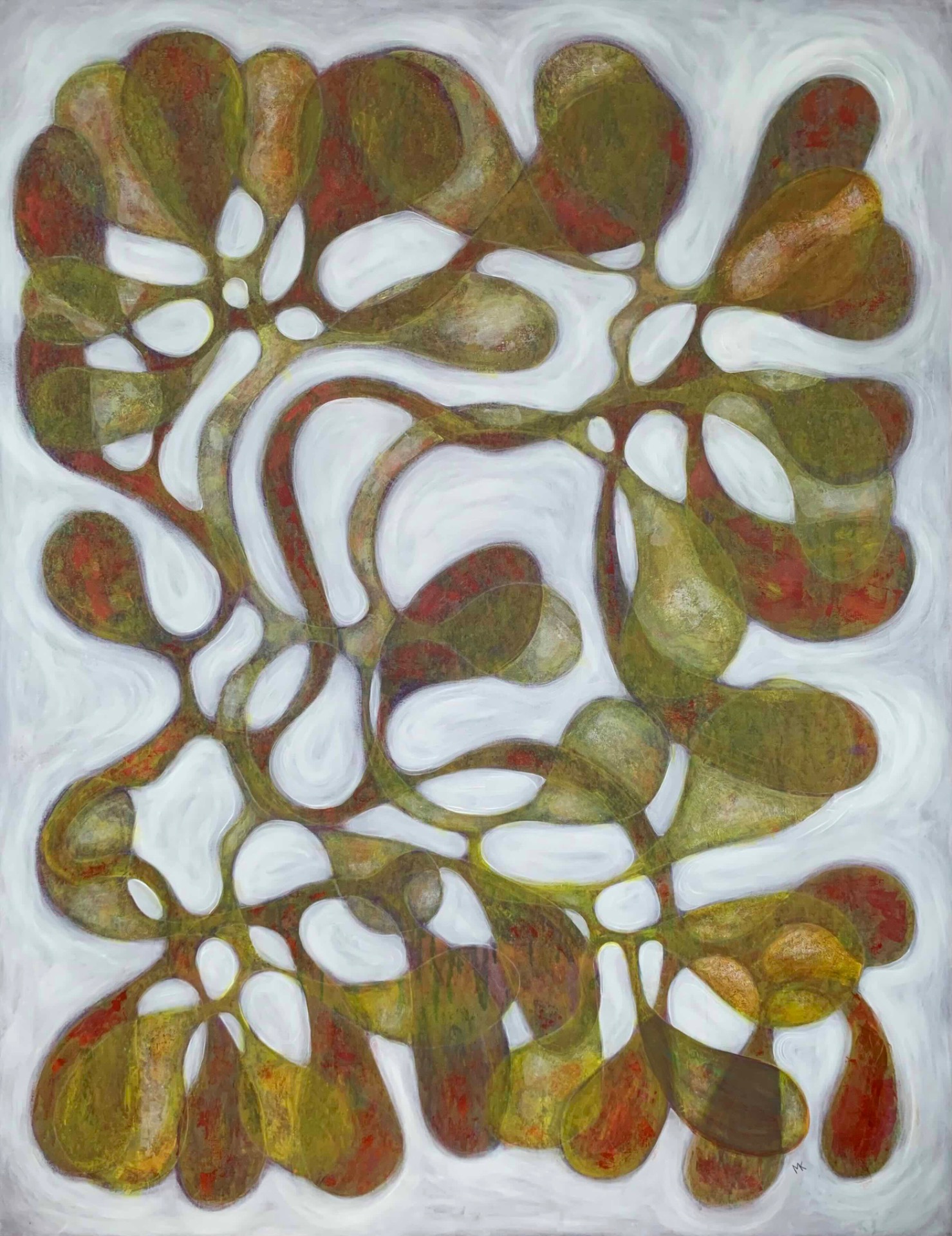 Brown noise 120cm x 92cm x 3cm