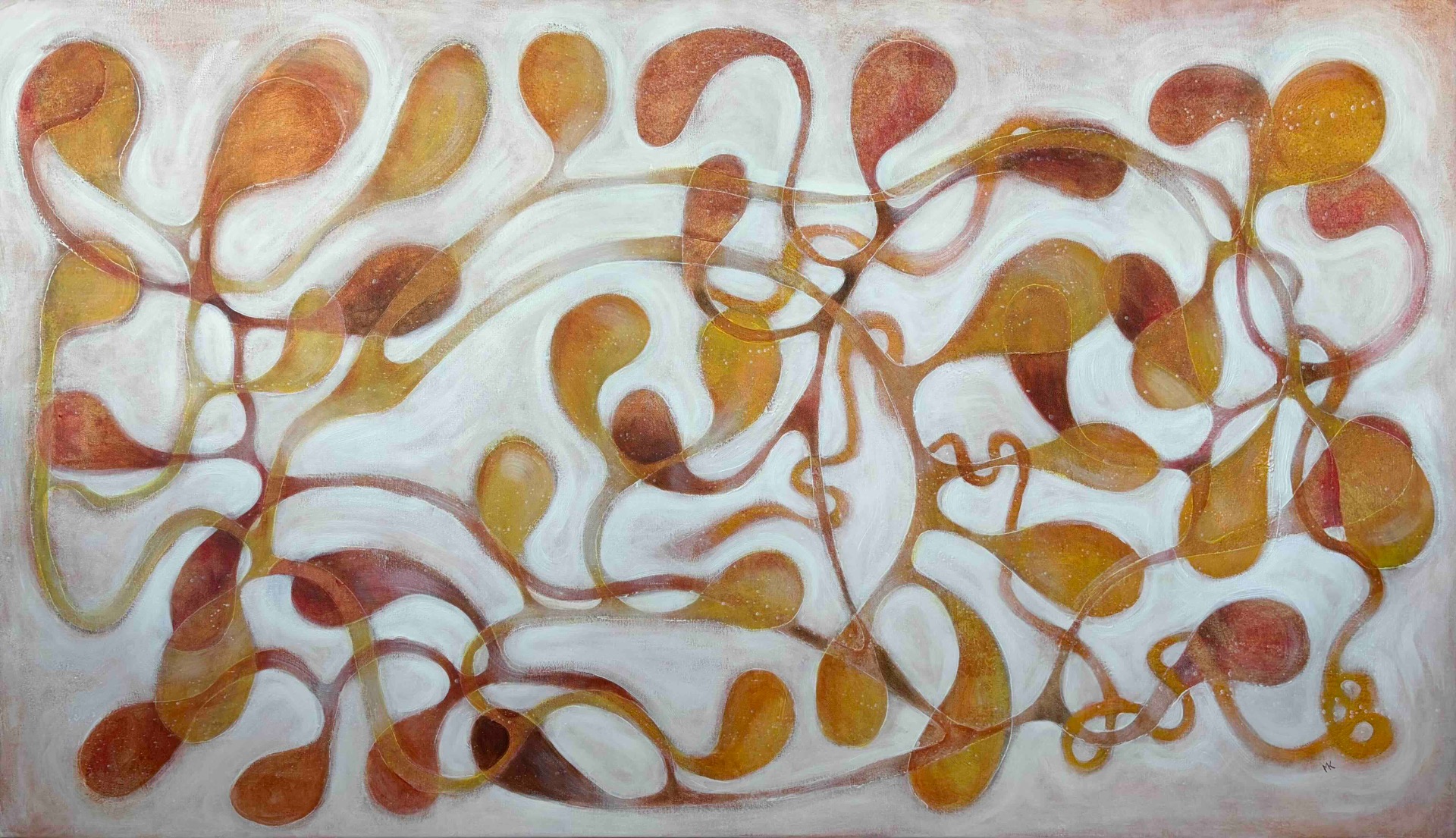 Ice dance 92cm x 160cm x 3cm